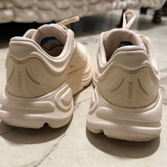 Hoka Women's Beige Athletic Shoes - Picture 3 of 5